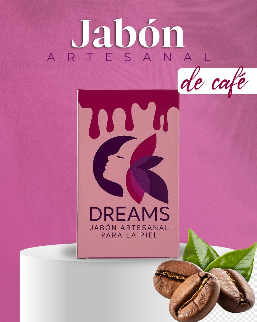 Jabón exfoliador de café